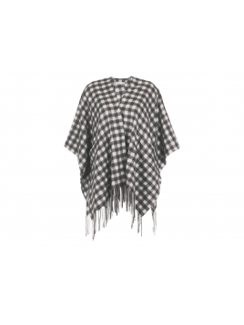 PONCHO  Laine  Camargue